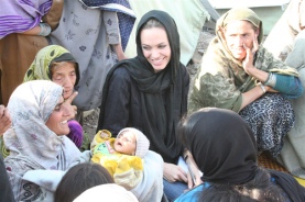 Angelina Jolie. This woman does activism right. 